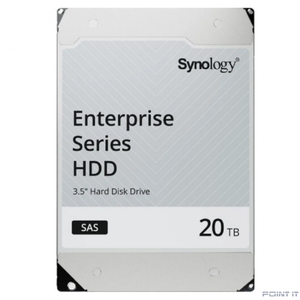 Synology HAS5310-20T HDD SAS 12Gb/s 3,5" 20Tb, 7200 rpm, 256Mb buffer, MTTF 2,5M, 5YW