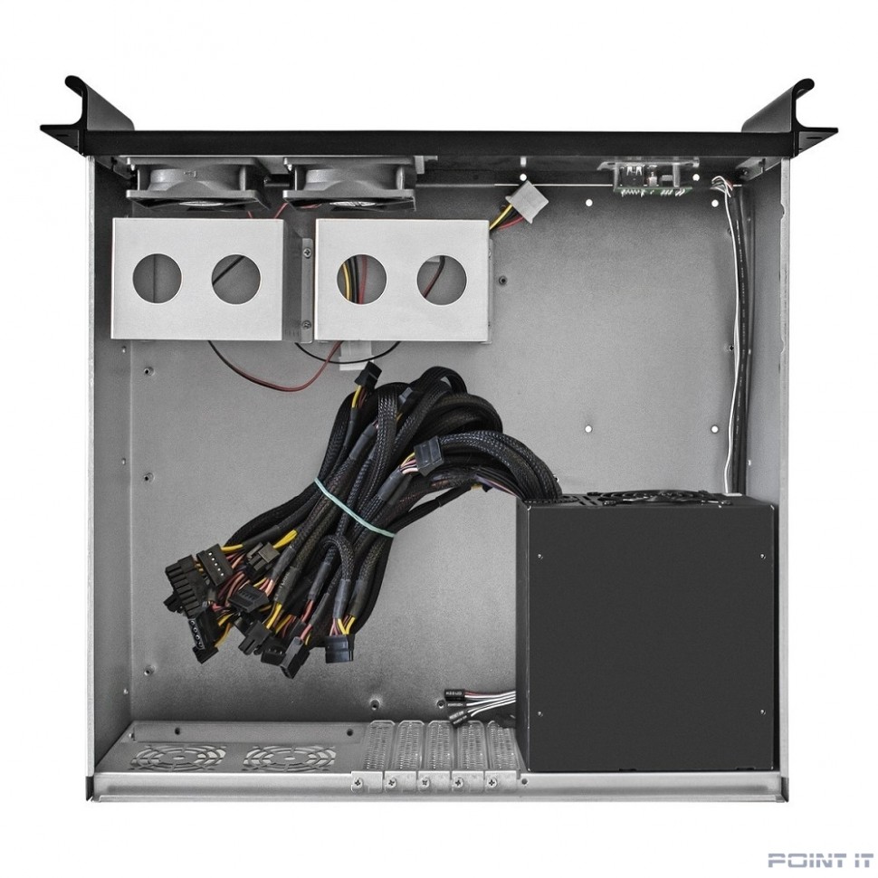 Exegate EX292705RUS Серверный корпус ExeGate Pro 3U390-11 <RM 19", высота 3U, глубина 390, БП 800ADS, USB>