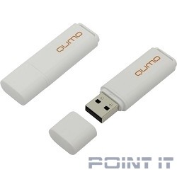 USB 2.0 QUMO 8GB Optiva 01 White [QM8GUD-OP1-white]