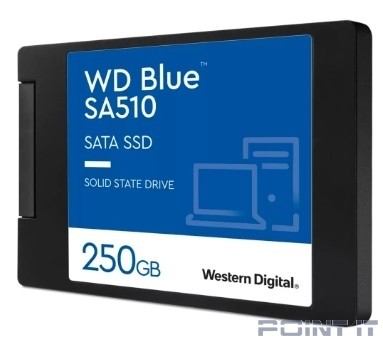 SSD WD 250Gb 2.5" SATA3 Blue SA510 (WDS250G3B0A)