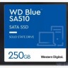 SSD WD 250Gb 2.5" SATA3 Blue SA510 (WDS250G3B0A)