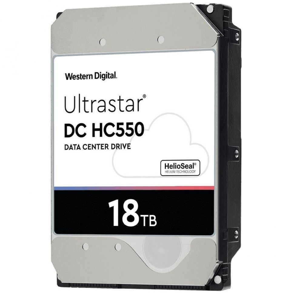 Жесткий диск SATA 18TB 7200RPM 6GB/S 512MB DC HC550 WUH721818ALE6L4_0F38467 WD