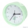 Perfeo Quartz часы-будильник "PF-TC-011", круглые диам. 9,5 см, зелёные