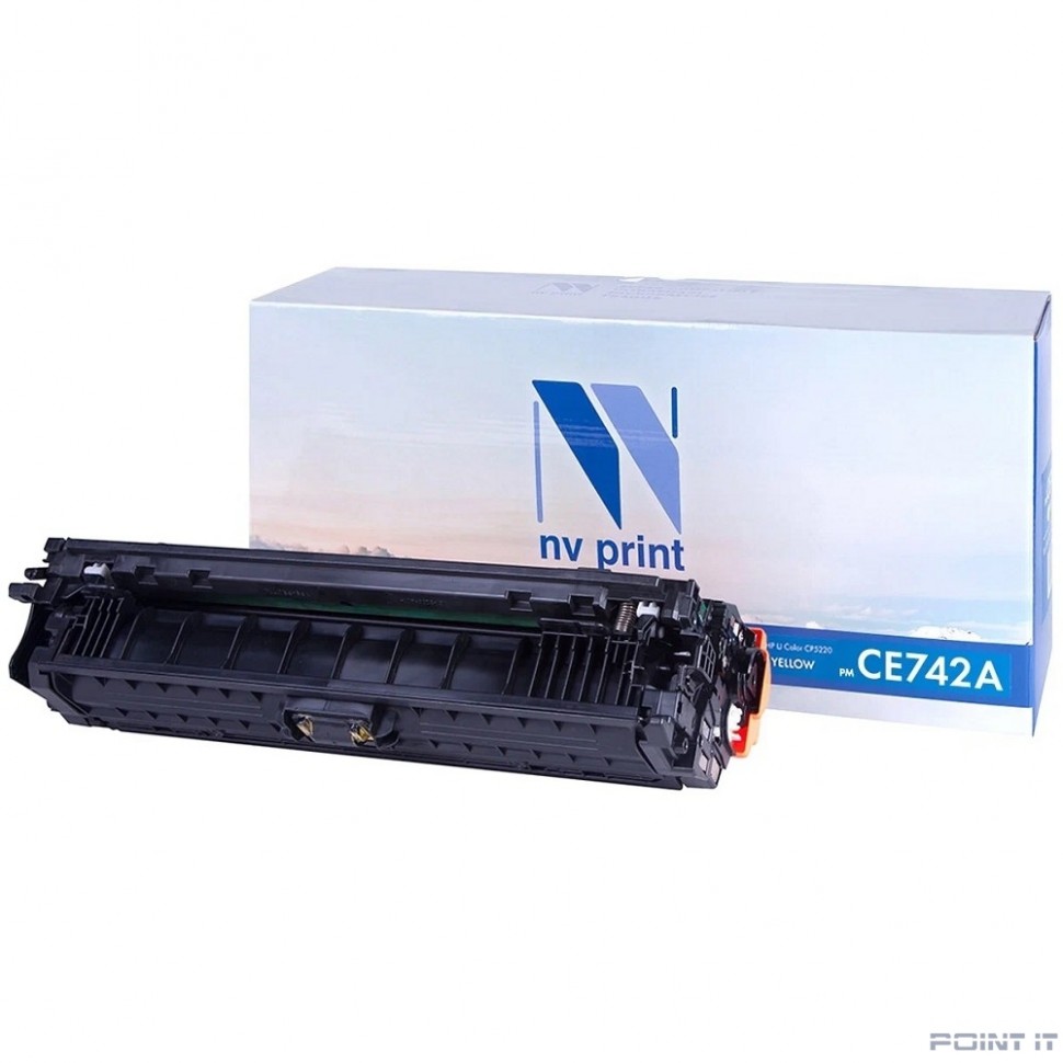 NVPrint NV-CE742A Картридж для HP LJ CP5220/CP5225/ CP5225n/ CP5225dn (7000 к) yellow