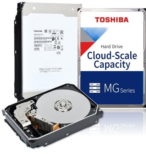 Жесткий диск SATA 18TB 7200RPM 6GB/S 512MB MG09ACA18TE TOSHIBA