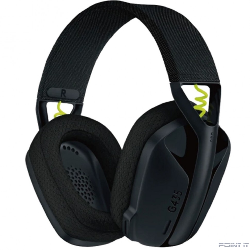 Гарнитура/ Logitech Headset G435 LIGHTSPEED Wireless Gaming BLACK- Retail