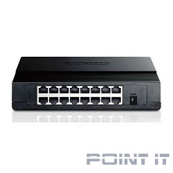 TP-Link TL-SF1016D 16-портовый 10/100 Мбит/с настольный коммутатор SMB
