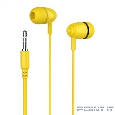 Perfeo наушники внутриканальные ALTO желтые