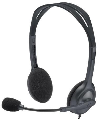 Гарнитура STEREO H111 GREY 981-000588 LOGITECH