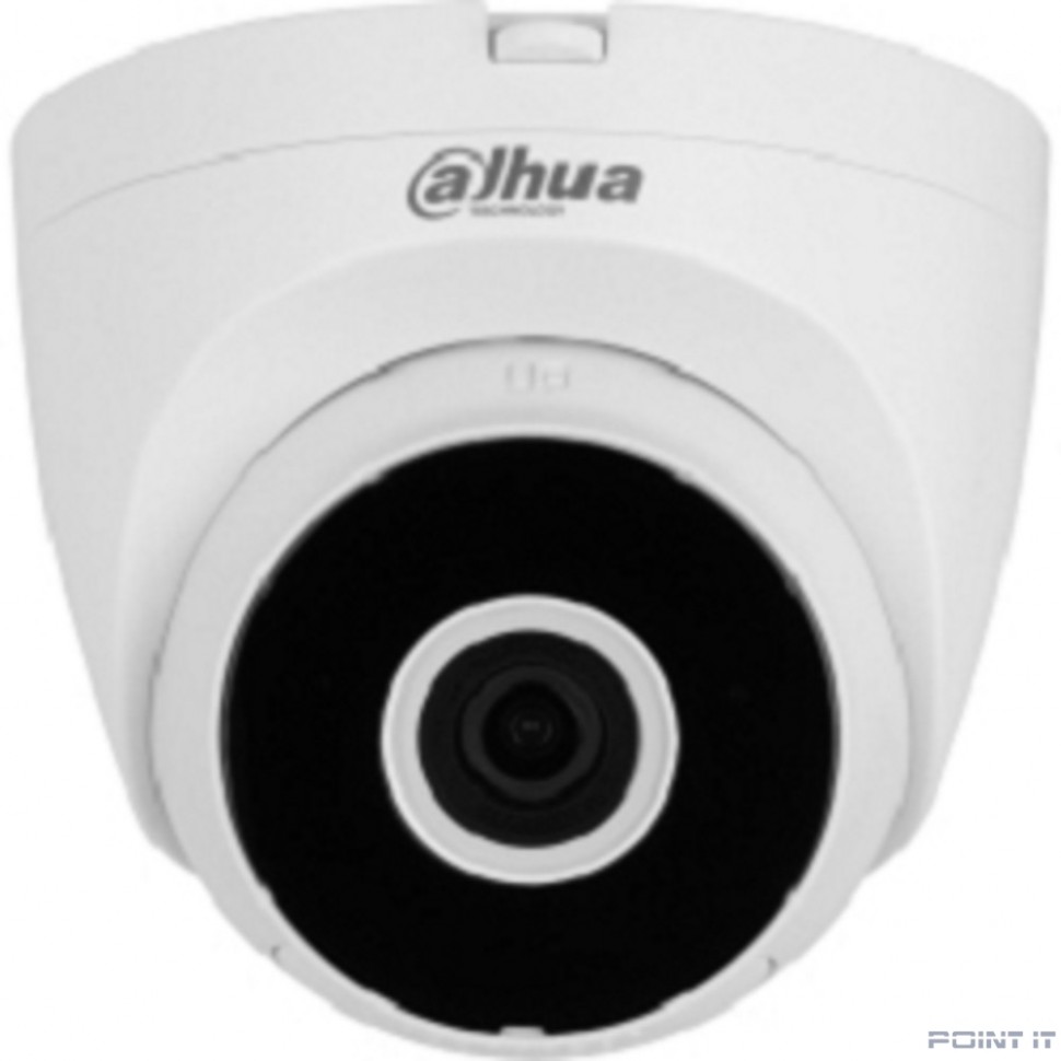 DAHUA DH-IPC-HDW1430DTP-SAW-0280B Уличная турельная IP-видеокамера 4Мп с Wi-Fi, 1/3” CMOS, объектив 2.8мм, обнаружение людей, ИК 30м, микрофон, IP67