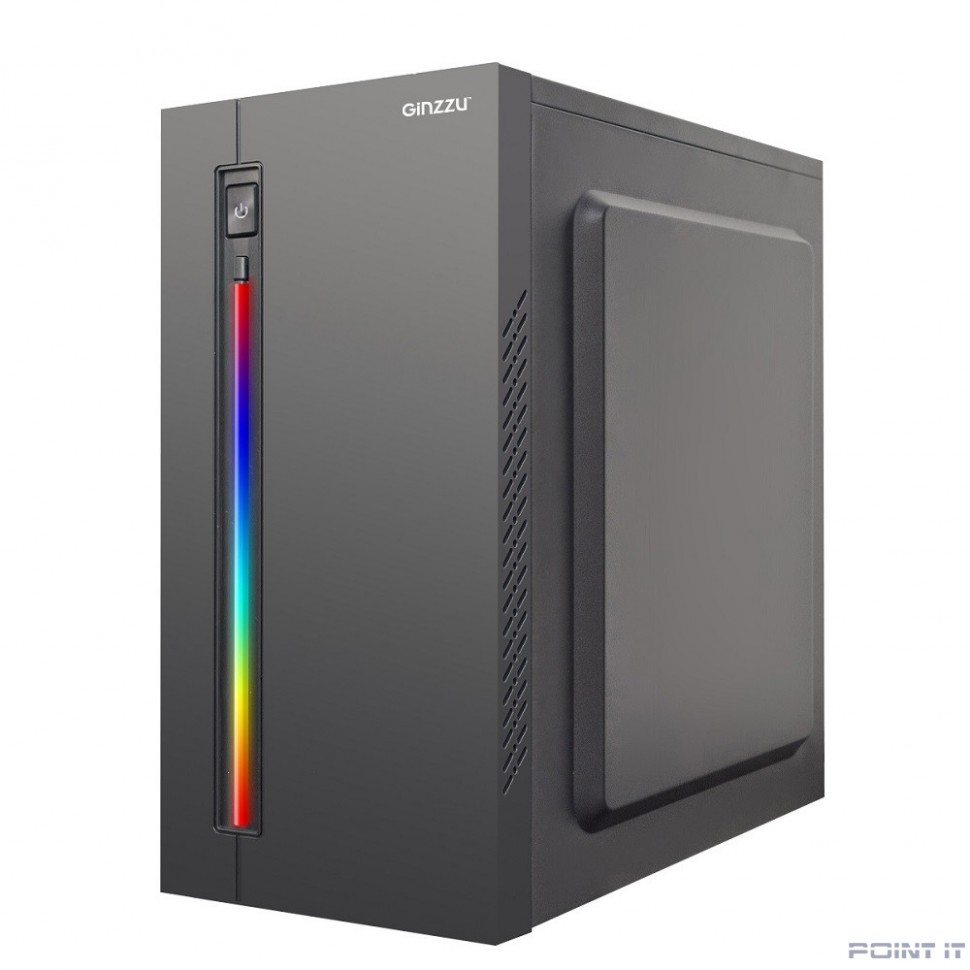 Ginzzu D370 RGB Window w/o PSU
