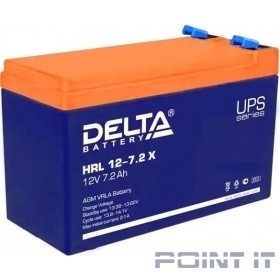 Delta HRL 12-7.2  Х (7.2 А\ч, 12В) свинцово- кислотный  аккумулятор