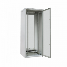  					Шкаф напольный 19, ECO-LINE, 42U, 1988х600х800мм, передняя и задняя стальные перфорир. двери (30%), стальные боковые панели с 1-точечными замками, 2				 