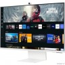 Монитор LCD Samsung 31.5" S32CM801UI M8 белый {VA 3840x2160 60Hz 4ms 3000:1 178/178 HDMI USB USB-C MM Webcam BT5.2 VESA} [LS32CM801UIXCI]