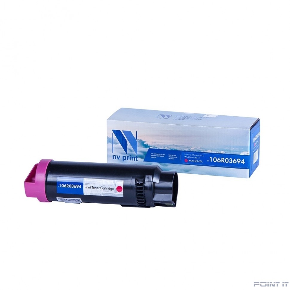 NV Print 106R03694 Картридж для Xerox Phaser 6510N/WorkCentre 6515 (4300стр.) пурпурный