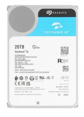 Жесткий диск SATA 20TB 7200RPM 6GB/S 256MB ST20000VE002 SEAGATE