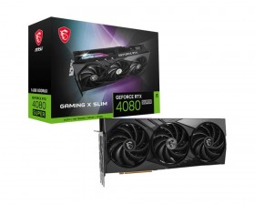 Видеокарта PCIE16 RTX4080 SUPER 16GB 4080 SUP 16G GAMING X SLIM MSI