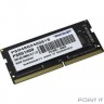 Patriot DDR4 SODIMM 8GB PSD48G240081S PC4-19200, 2400MHz