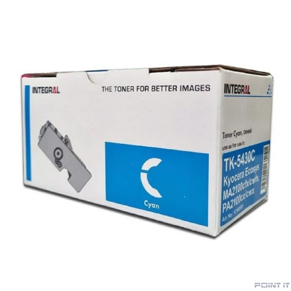 Тонер-картридж Integral TK-5430C с чипом для Kyocera