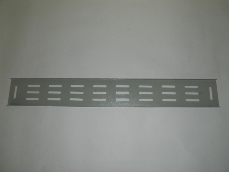 Кабельный органайзер 19", 22U, металлический, вертикального типа, серый "S"