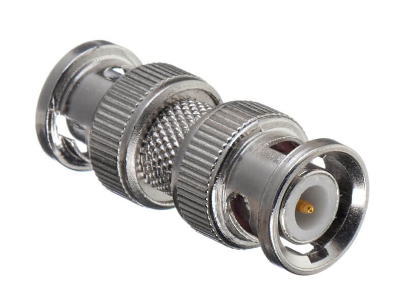 Коннектор BNC штекер-штекер, цинк/медь NETKO Optima