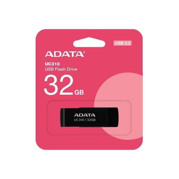 Флэш-накопитель 32GB UC310-32G-RBK BLACK\GR ADATA