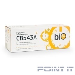 Bion CB543A Картридж для HP CLJ CM1300/CM1312/CP1210/CP1215/CP1525/CM1415 , M, 1500 страниц   [Бион]