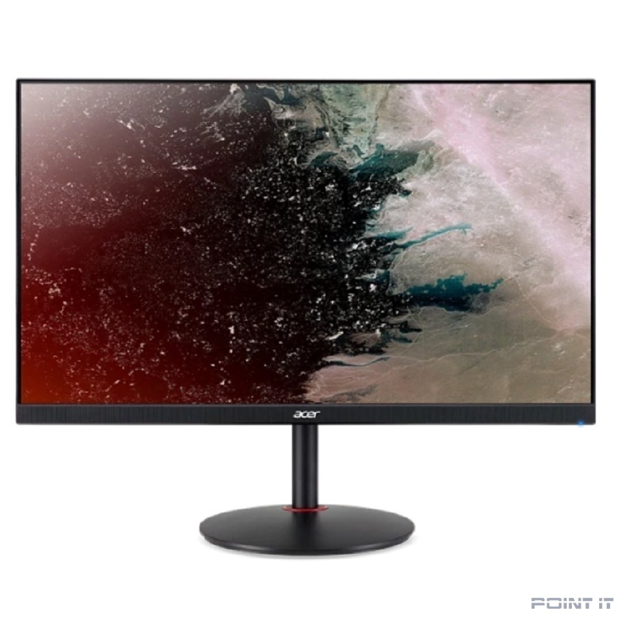 Монитор Acer XV272UV3bmiiprx 27'', Black, 16:9, IPS, 2560x1440, 0,5 / 1ms, 350cd, 180Hz, 2xHDMI, 1xDP, SPK, HAS