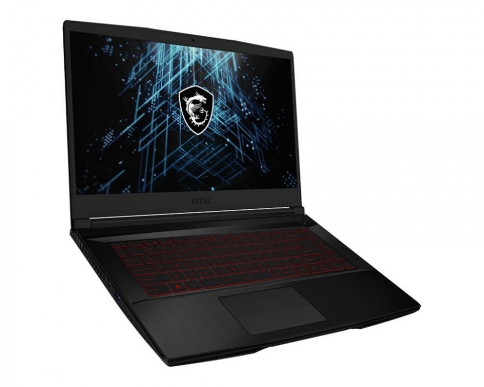 Ноутбук MSI Thin GF63 12VE-467RU 15.6" 1920x1080/Intel Core i7-12650H/RAM 16Гб/SSD 512Гб/RTX 4060 8Гб/ENG|RUS/Windows 11 Home/черный/1.86 кг 9S7-16R821-467