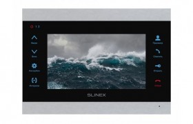 Монитор LCD 10&quot; IP DOORPHONE SL-07MHD SILVER/BLACK SLINEX