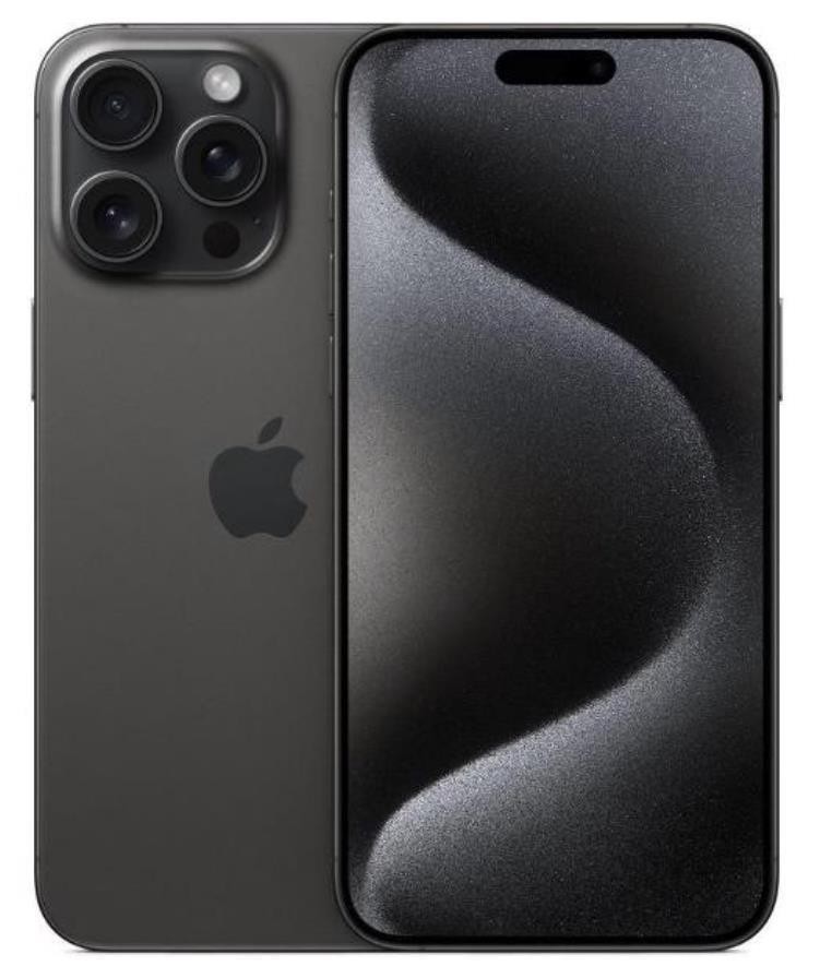 Мобильный телефон IPHONE 15 PRO MAX 512GB BLACK MU2T3ZA/A APPLE