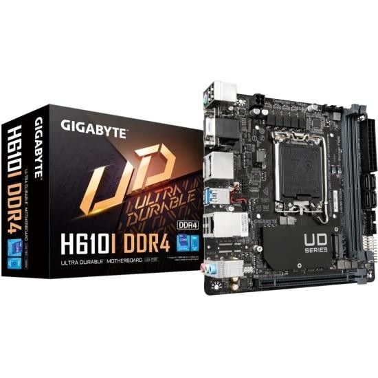 Материнская плата H610 S1700 MITX H610I DDR4 GIGABYTE