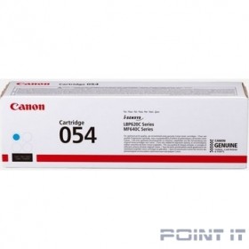 Canon Cartridge 054 HC 3027C002  Тонер-картридж для Canon i-sensys MF645Cx/MF643Cdw/MF641Cw, LBP621/623 (2300 стр.) голубой (GR)