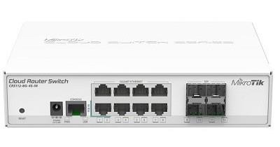 Маршрутизатор 8PORT 1000M 4SFP CRS112-8G-4S-IN MIKROTIK