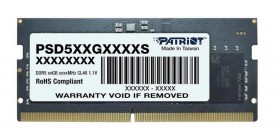 Модуль памяти для ноутбука SODIMM 16GB DDR5-4800 PSD516G480081S PATRIOT