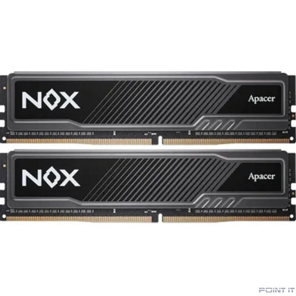 Apacer 32GB DDR4 3200 DIMM OC NOX DDR4 w/HS RP-K2 Kit (2x16GB), 1.35V, 1024x8 AH4U32G32C28YMBAA-2