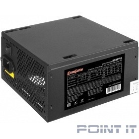 Exegate EX280441RUS Блок питания 800W Exegate EVO800, ATX, RGB, black, APFC, 12cm, 24p+(4+4)p, PCI-E, 5*SATA, 3*IDE, FDD