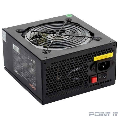 Exegate EX280441RUS Блок питания 800W Exegate EVO800, ATX, RGB, black, APFC, 12cm, 24p+(4+4)p, PCI-E, 5*SATA, 3*IDE, FDD