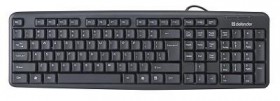 Клавиатура PS2 ELEMENT HB-520 RU BLACK 45520 DEFENDER