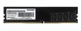 Модуль памяти PATRIOT Signature Line DDR4 Общий объём памяти 8Гб Module capacity 8Гб Количество 1 2666 МГц Множитель частоты шины 19 1.2 В черный PSD48G26662S