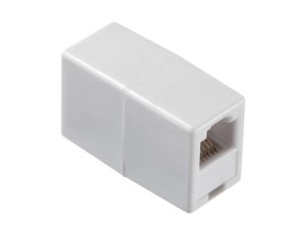 Соединительный модуль RJ12(6p6c) на RJ12 / белый / блистер, Netko