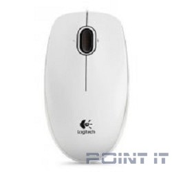 910-003360 Logitech Mouse B100 White USB OEM