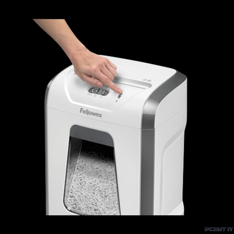 Fellowes Шредер Powershred 15C, DIN P-4, 4х40мм, 14лст., 19лтр. (100017466)