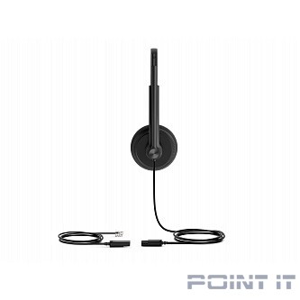 Гарнитура проводная Yealink YHS34 Lite Dual черный