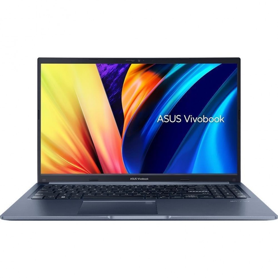 Ноутбук ASUS VivoBook Series X1504ZA-BQ359 15.6" 1920x1080/Intel Core i5-1235U/RAM 16Гб/SSD 1Тб/Intel UHD Graphics/ENG|RUS/DOS темно-синий 1.7 кг 90NB1021-M00J00