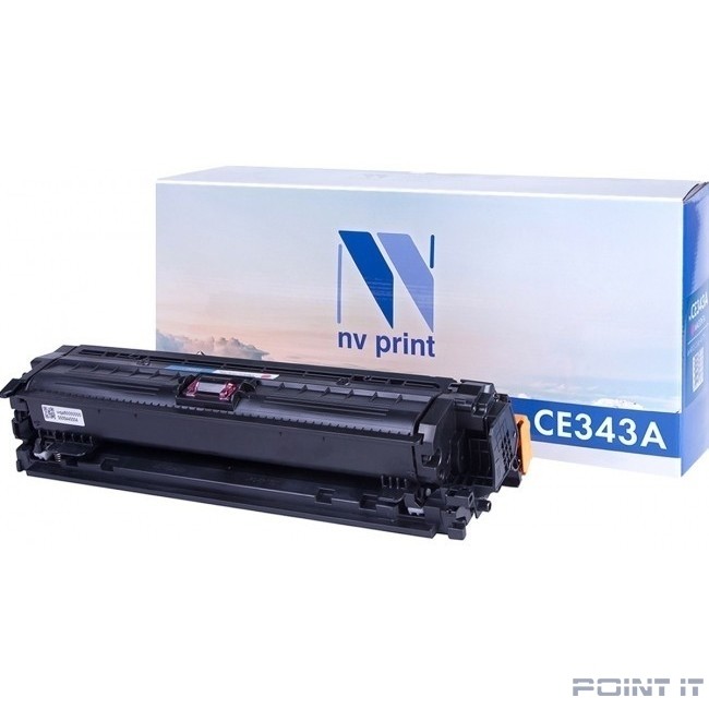 NV Print CE343A Картридж для HP CLJ Enterprise MFP M775dn/775f/775z, №651A, Magenta, 16K