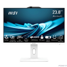 MSI Pro AP242P 14M-676XRU [9S6-AE0622-833] White 23.8&quot; {Full HD i3 14100 /16Gb/ SSD512Gb/ UHDG /730 noOS/k+m}