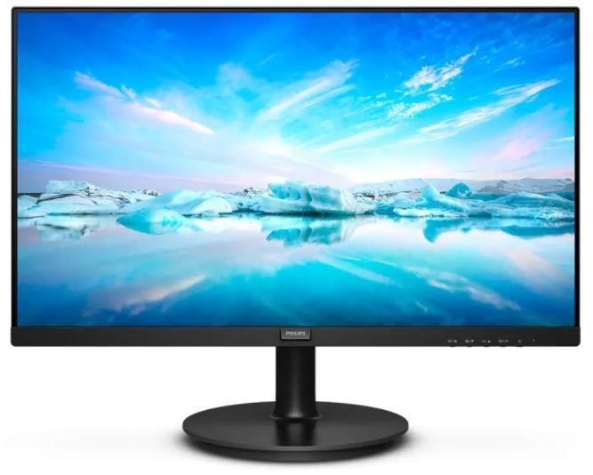 ЖК монитор PHILIPS 241V8LA 23.8" Panel VA 1920x1080 16:9 75Hz Matte 4 мс Колонки Наклон Цвет черный 241V8LA