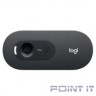 960-001364 Logitech HD WebCam C505 Black { USB 2.0, 1280*720, 1Mpix foto, Mic, Black}