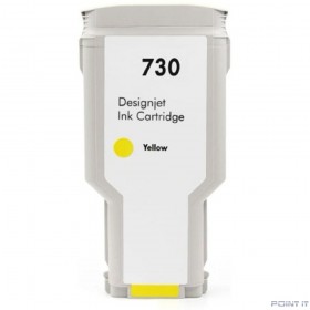 Струйный картридж NV Print 730 (NV-P2V70A) Yellow для HP DesignJet T1700, T1600, T2600 (300 мл)